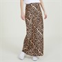 Onfire Womens Satin Skirt Leopard