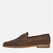 Onfire Mens Bimini Woven Loafers Brown