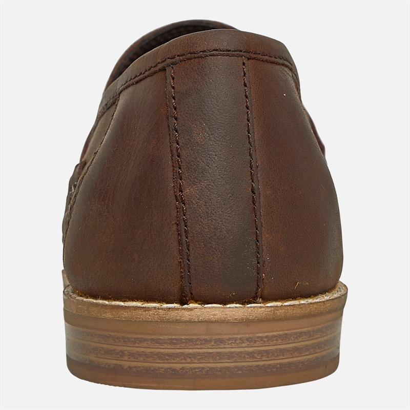 Onfire Mens Bimini Woven Loafers Brown