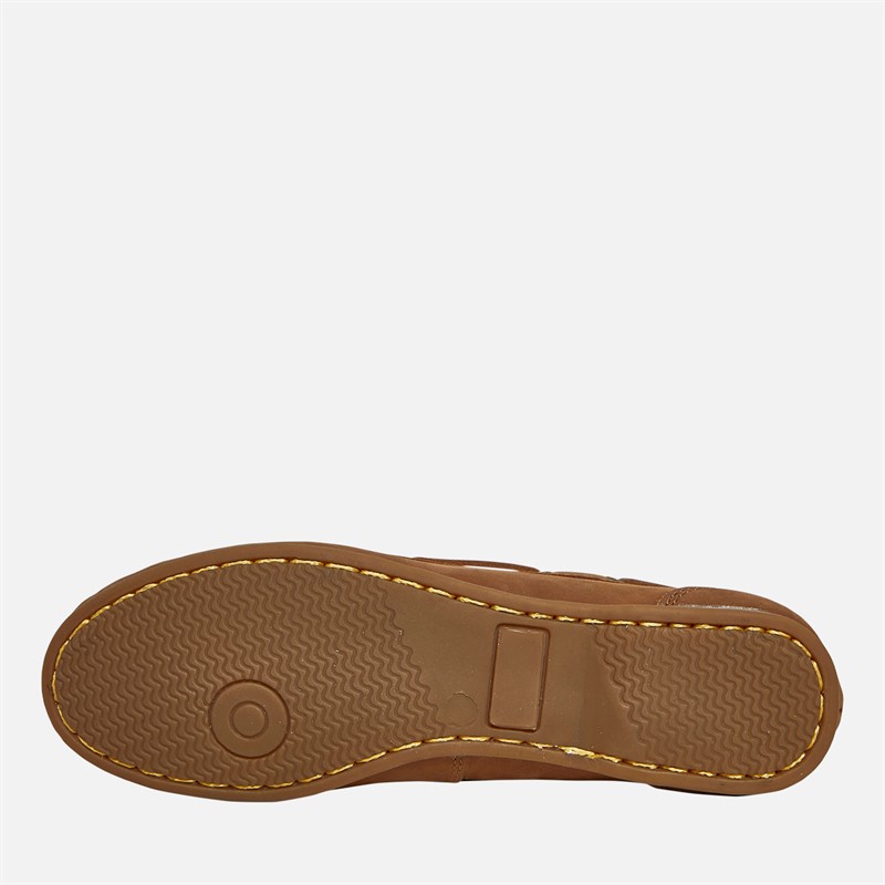 Onfire Womens Spinnaker Boat Shoes Tan/Gum