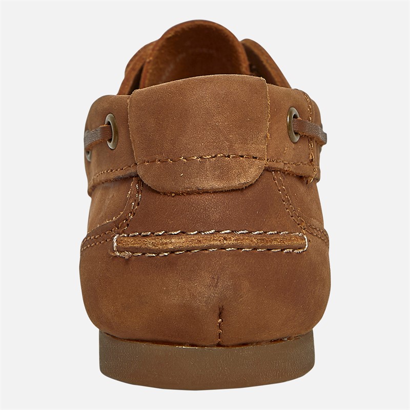 Onfire Womens Spinnaker Boat Shoes Tan/Gum