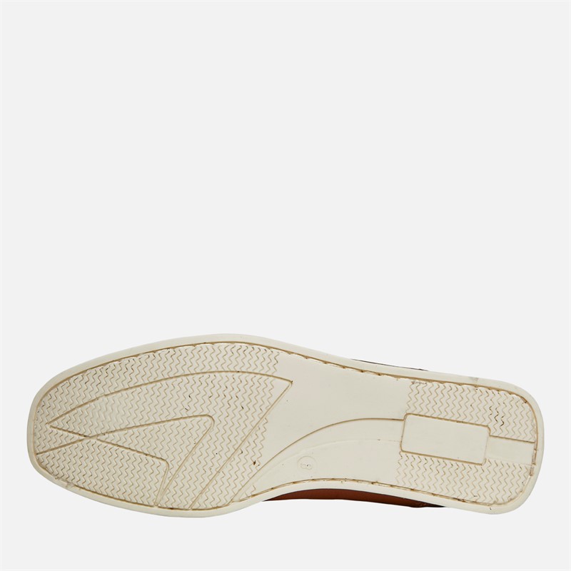 Onfire Mens Ballast Boat Shoes Tan/Navy