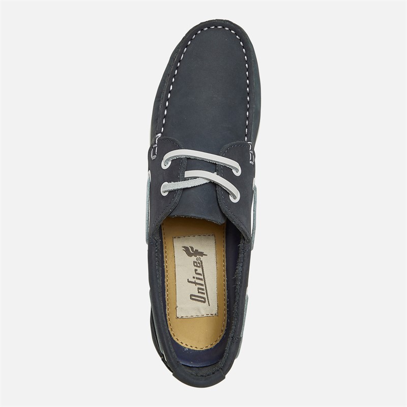 Onfire Womens Spinnaker Boat Shoes Navy