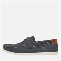 Onfire Mens Ballast Boat Shoes Navy/Tan