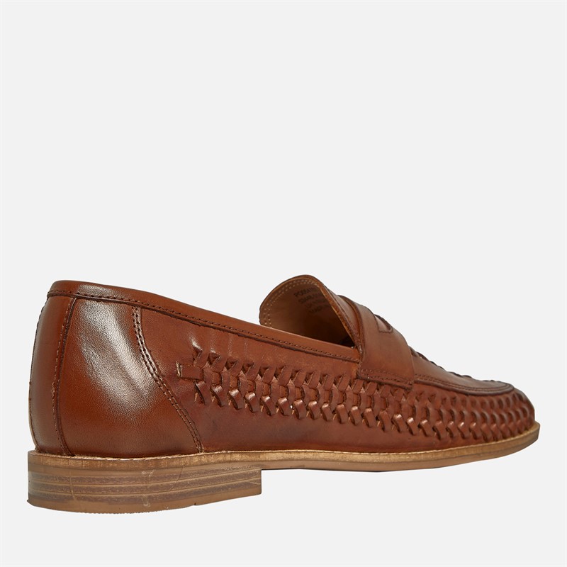 Onfire Mens Bimini Woven Loafers Tan