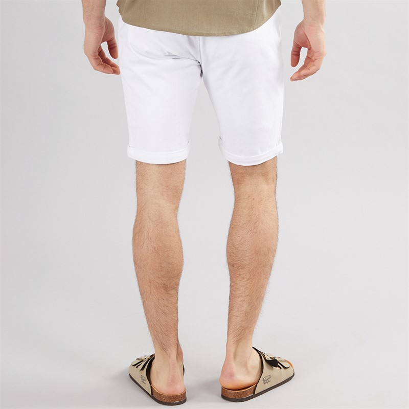 Onfire Mens Chino Shorts White