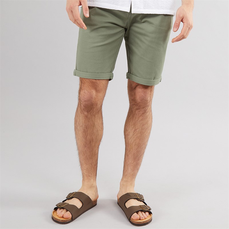 Mens Chino Shorts Sage - Size XL