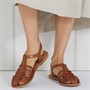 Onfire Womens Ellie Woven Sandals Tan