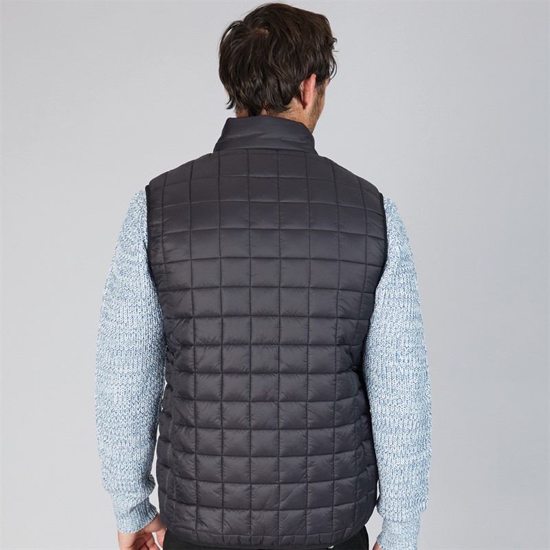 Onfire Mens Quilted Gilet Black