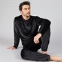 Onfire Mens Snuggle Lounge Set Black