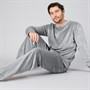 Onfire Mens Snuggle Lounge Set Charcoal