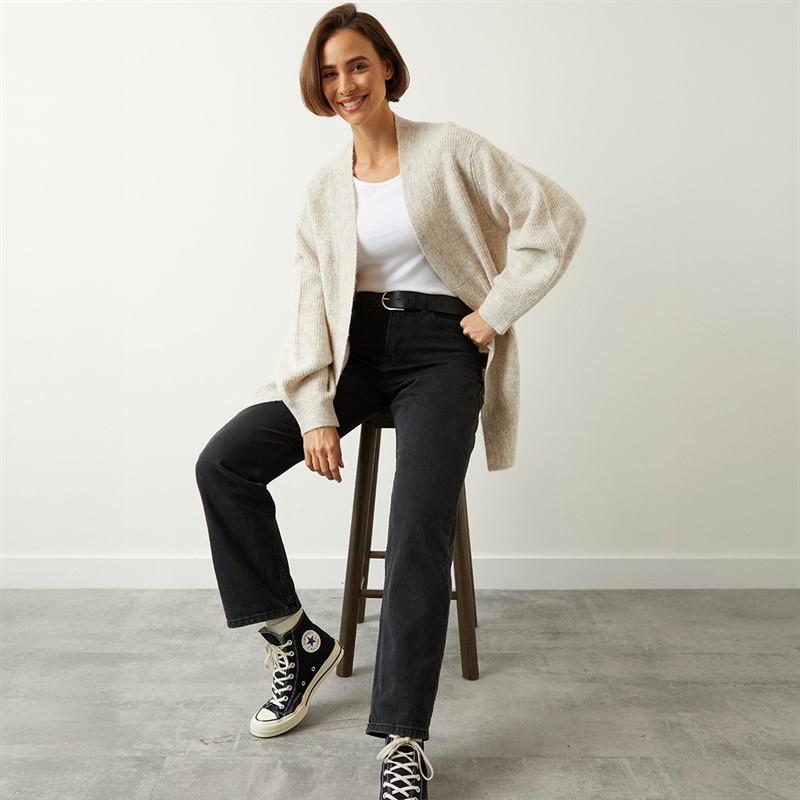 Onfire Womens Fisherman Cardigan Mink