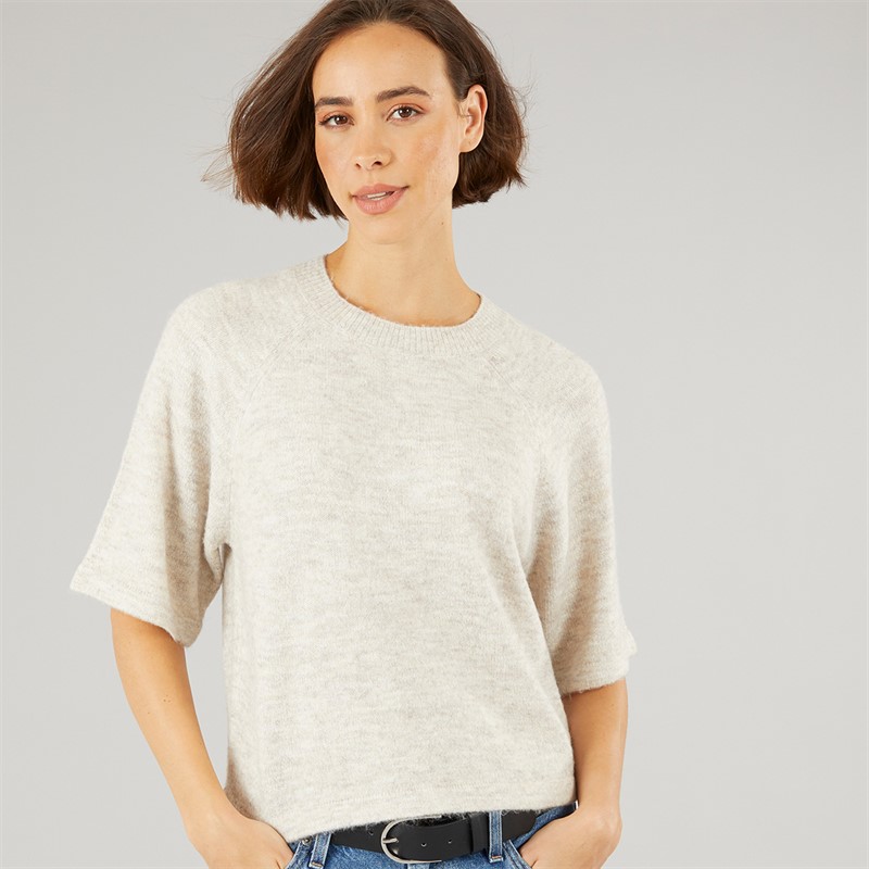 Onfire Womens Short Sleeved Raglan Jumper Mink