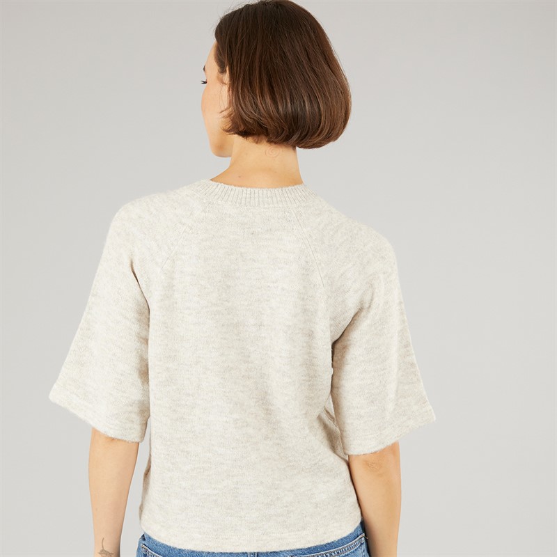 Onfire Womens Short Sleeved Raglan Jumper Mink