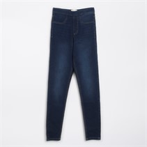 Onfire Mens Womens High Waisted Jeggings Dark Wash Dark Wash