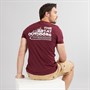Onfire Mens Outdoors T-Shirt Tawny Port