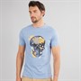 Onfire Mens Skull T-Shirt Tempest