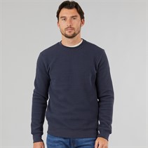 Onfire Mens Textured Sweatshirt Navy