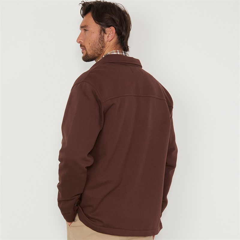 Onfire Mens Overshirt Coffee