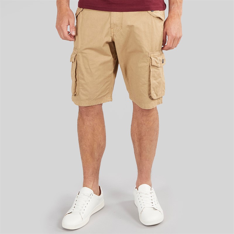 Onfire Mens Combat Shorts Stone