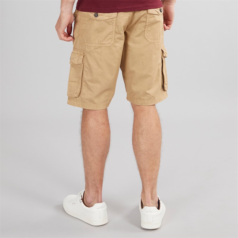 Onfire Mens Combat Shorts Stone