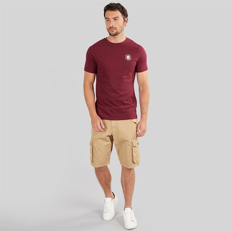 Onfire Mens Combat Shorts Stone