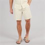 Onfire Mens Linen Shorts Stone