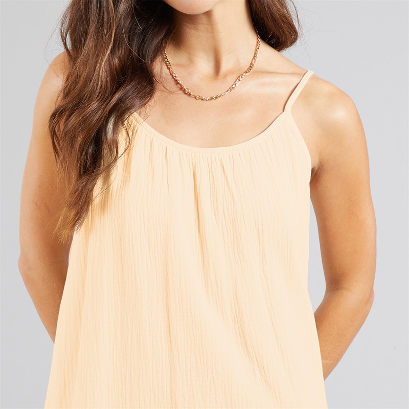 Onfire Womens Textured Dress Cream