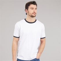 Onfire Mens T-Shirt Ecru