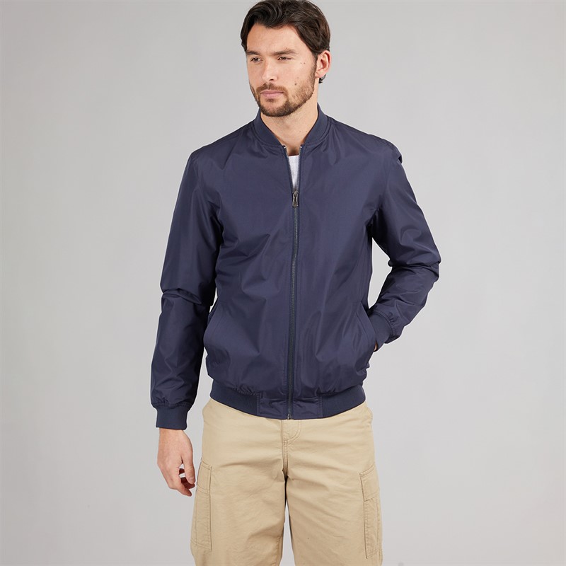 Onfire Mens Bomber Jacket Navy