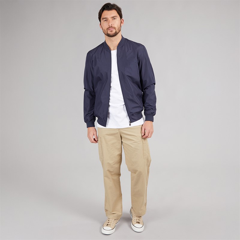Onfire Mens Bomber Jacket Navy
