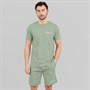 Onfire Mens T-Shirt And Shorts Set Sage
