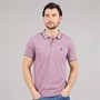 Onfire Mens Tipped Polo Shirt Grapeade
