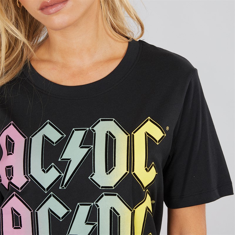 ACDC Womens T-Shirt Black