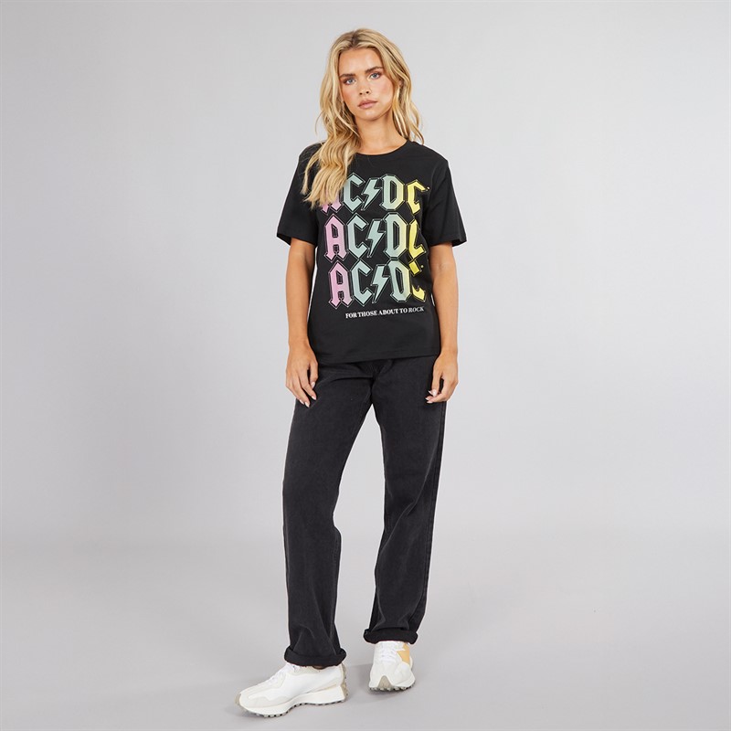 ACDC Womens T-Shirt Black