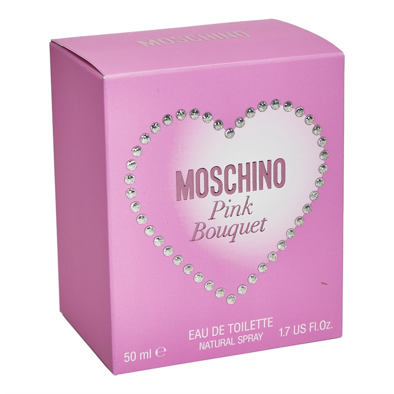 Moschino Womens Pink Bouquet 50ml EDT Spray Multi