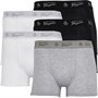 Original Penguin Mens Five Pack Boxers White/Black/Grey