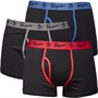 Original Penguin Herre Tre Pack Boksershorts Sort