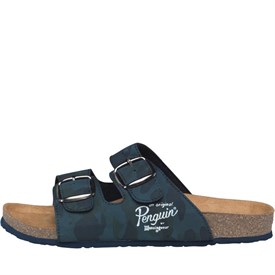 Original Penguin Heren Port Sandalen Blauw Camouflage original penguin kopen in de aanbieding Original Penguin Heren Port Sandalen Blauw Camouflage original penguin kopen in de aanbieding