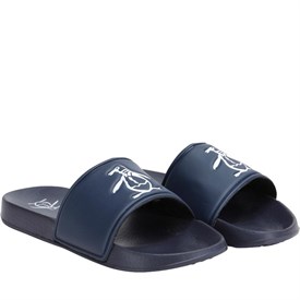 Original Penguin Jongens Pier Slider Sandalen Marineblauw original penguin kopen in de aanbieding Original Penguin Jongens Pier Slider Sandalen Marineblauw original penguin kopen in de aanbieding