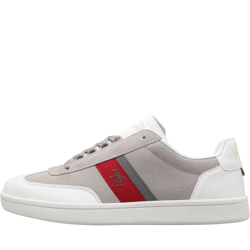 penguin lace up trainers