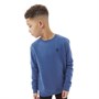 Original Penguin Boys Pete Badge Sweatshirt Ink Blue
