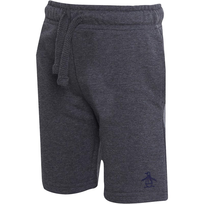 Original Penguin Infant Pete Badge Shorts Charcoal