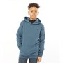 Original Penguin Boys Pete Badge OTH Hoodie Blue Sapphire