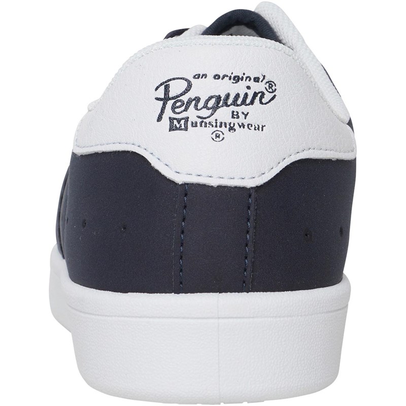 navy nubuck trainers
