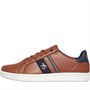 Original Penguin Mens Steadman Retro Trainers Cognac