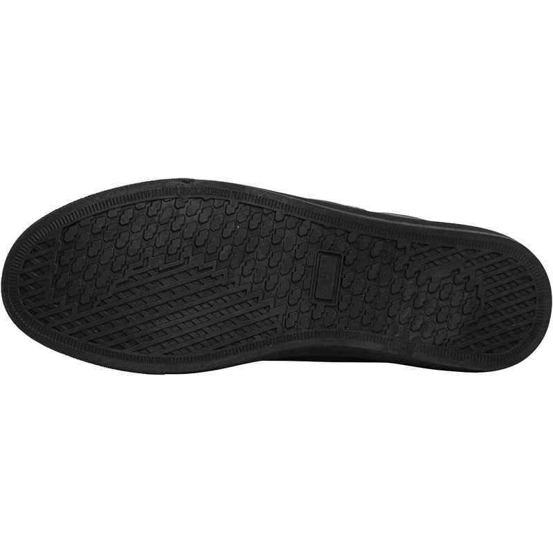 Original Penguin Mens Guild Trainers Black/Black Sole