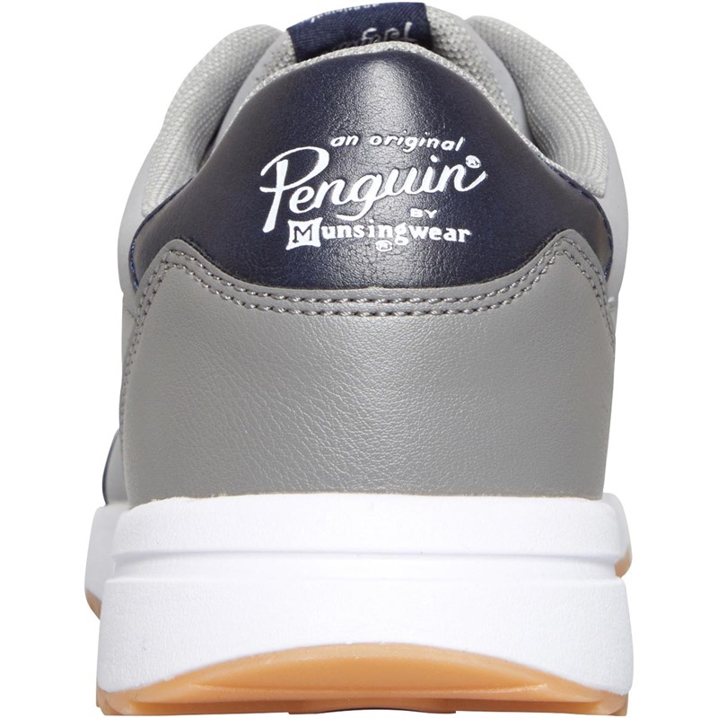 Original Penguin Mens Lotus 2 Trainers Grey