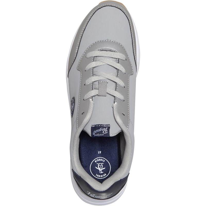 Original Penguin Mens Lotus 2 Trainers Grey