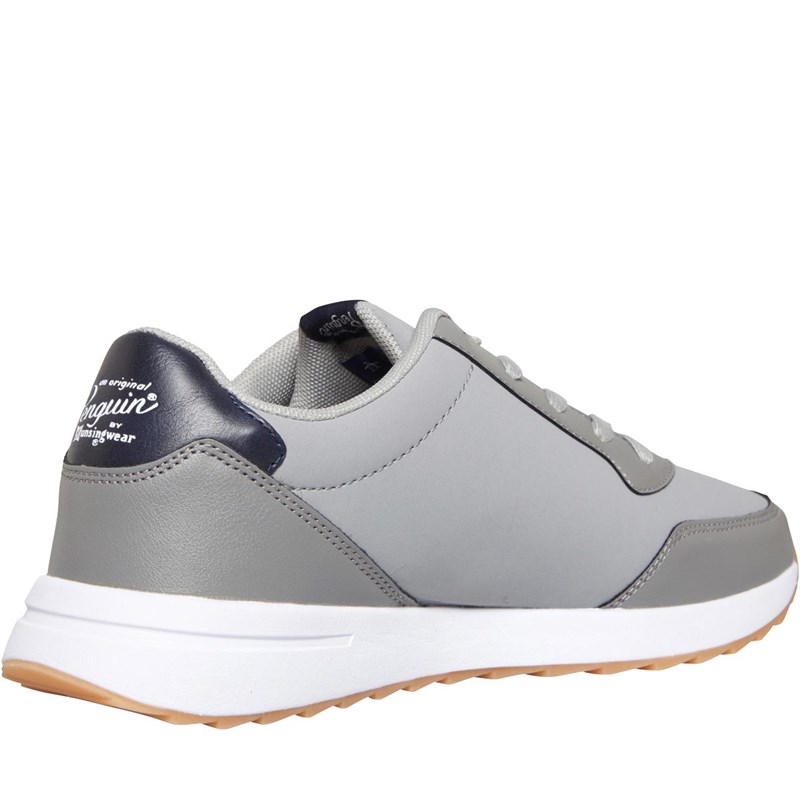 Original Penguin Mens Lotus 2 Trainers Grey
